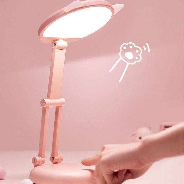 

table lamps nordic led lamp foldable dimmable touch usb office light home room eye-protect study reading
