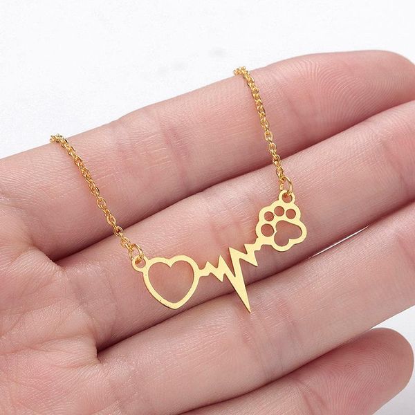

pendant necklaces dog cat necklace for women jewelry, Silver