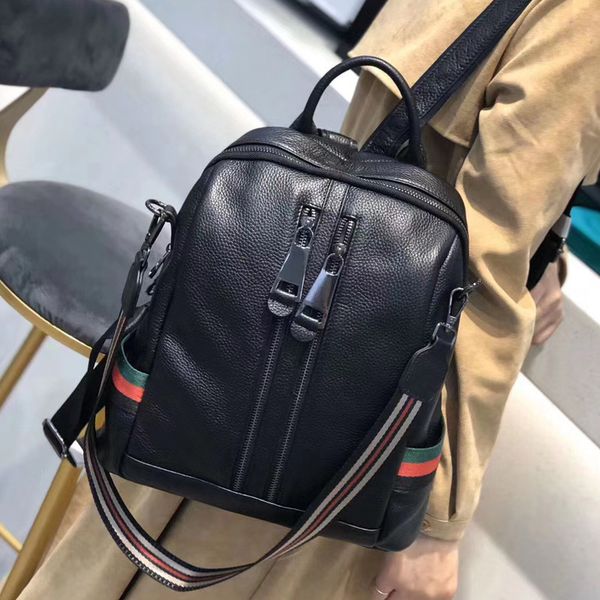 

70% off design handbag leather backpack for women's new travel in 2021 ec93 28bp