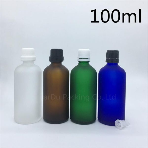 

storage bottles & jars travel bottle 100ml green blue amber transparent frosted glass bottle,empty vials essential oil with tamper evident c