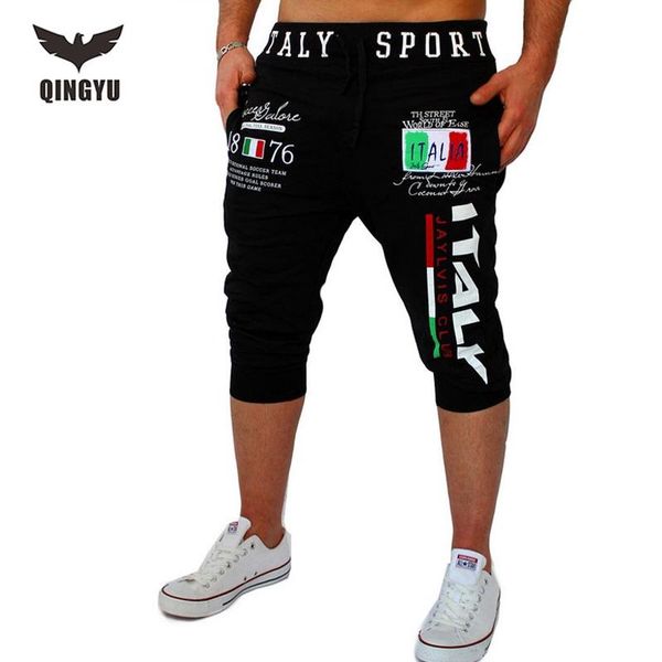 

shorts mens tights compression bermuda short italy printing design men homme shorts suwbx, White;black