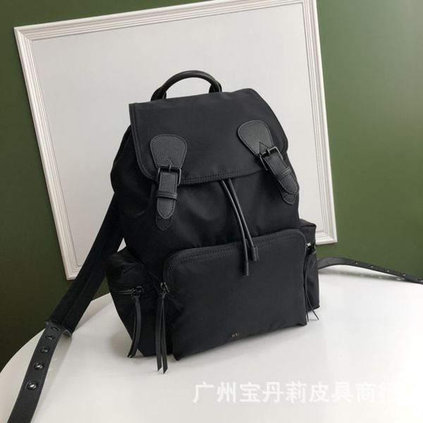 

leisure fashion men's and women's backpack schoolbag military guangzhou