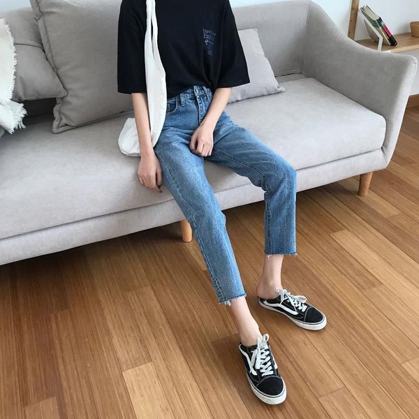

women's jeans wholesale 2021 spring autumn selling fashion casual denim pants xc10, Blue