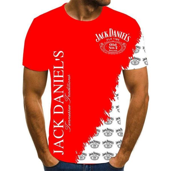 

2020 new summer 3d printed mens t-shirt casual short-sleeved mens t-shirt fashion hip-hop, Black;green