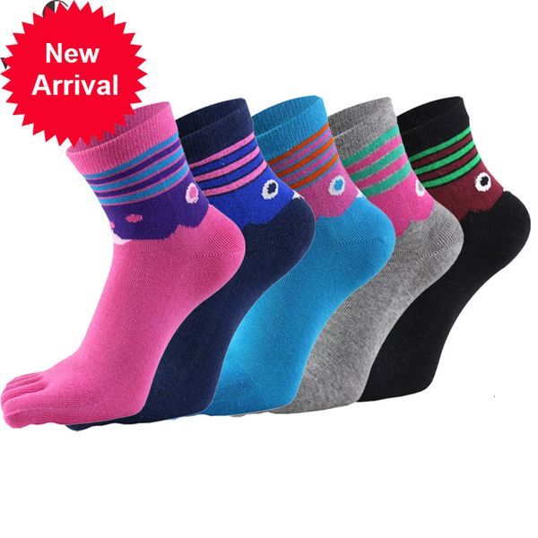 

veridical 5 pairs/lot cotton toe women girl colorful five fingers socks good quality calcetines harajuku ankle socks5k5t, Black;white