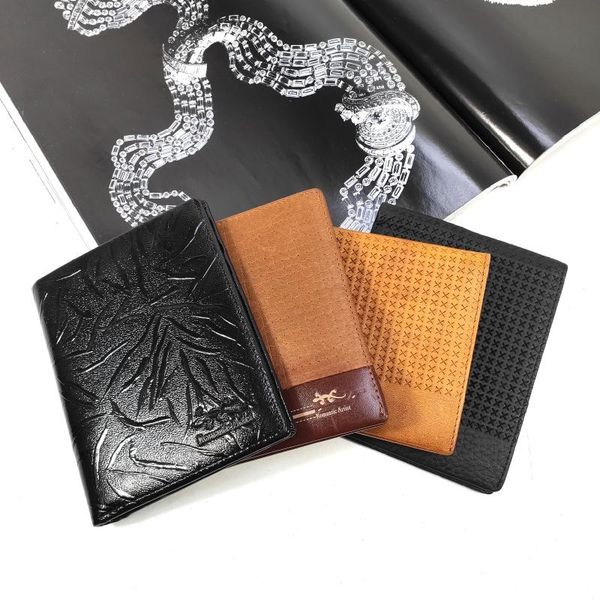

real genuine leather short card wallet women men 2021 purses sailors moons helloo kittyy strangerr thingss luxury zeldaa ladies, Red;black