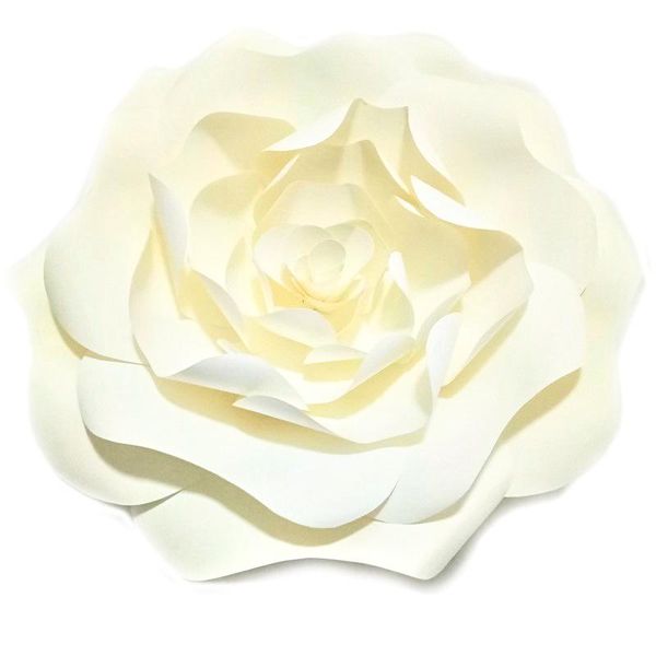 

decorative flowers & wreaths diy artificial giant paper for wedding backdrops party decoration happy birthday table dessert crafts floral wa