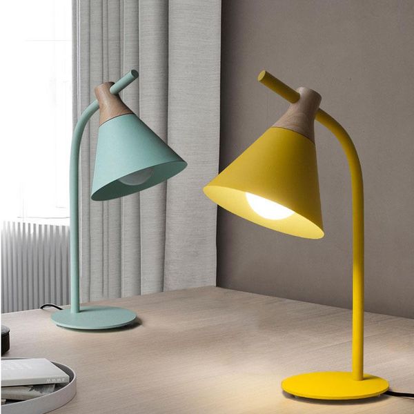 

table lamps nordic post-modern lamp creative el bedroom decoration study eye protection bedside wf5061512