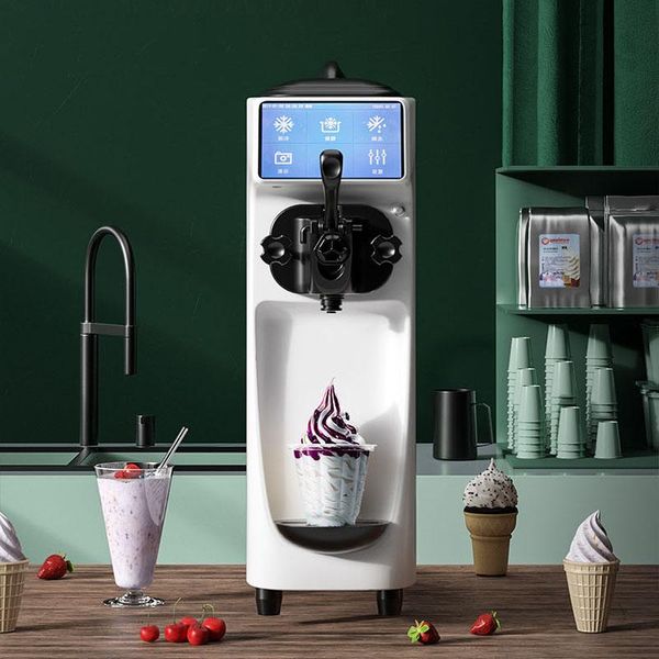 

ice cream making machine commercial touch screen intelligent single head desksoft