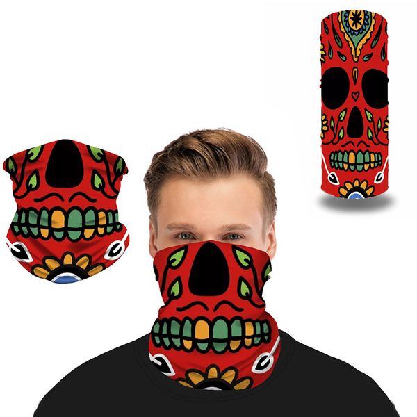 

skull selling magic scarf outdoor sports multifunctional dust-proof mask mh cloth