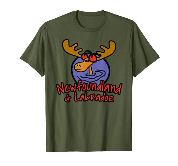 

Newfoundland and Labrador Moose product T-Shirt, Mainly pictures