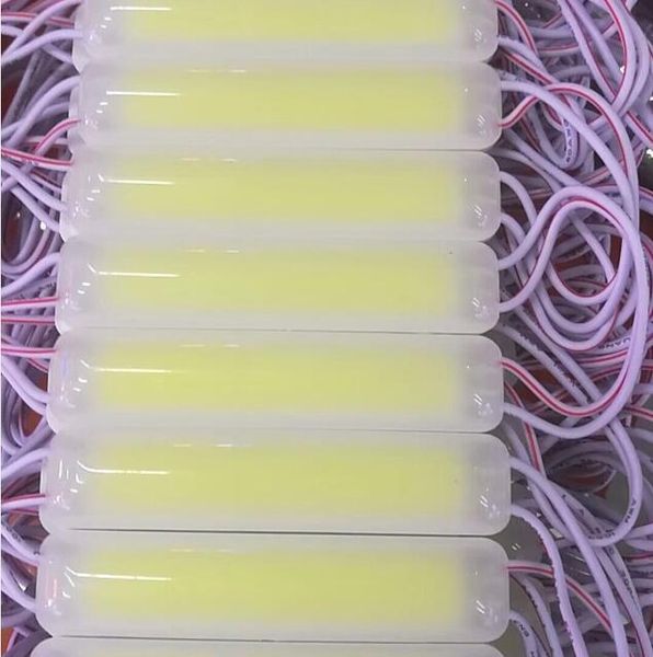 

led cob module light advertising lamp 2w ip65 waterproof dc12v safe led background light white/red/blue/green/pink/yellow