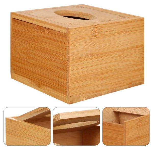 

tissue boxes & napkins 1 pc simple napkin storage box household container case )