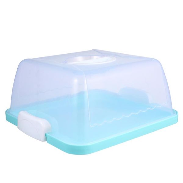 

1pc portable cake box cupcake carrier preservation box with handle