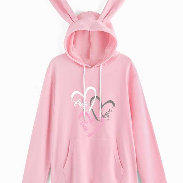 

Summer Top Casual rabbit ear sweater tewy20447, Black