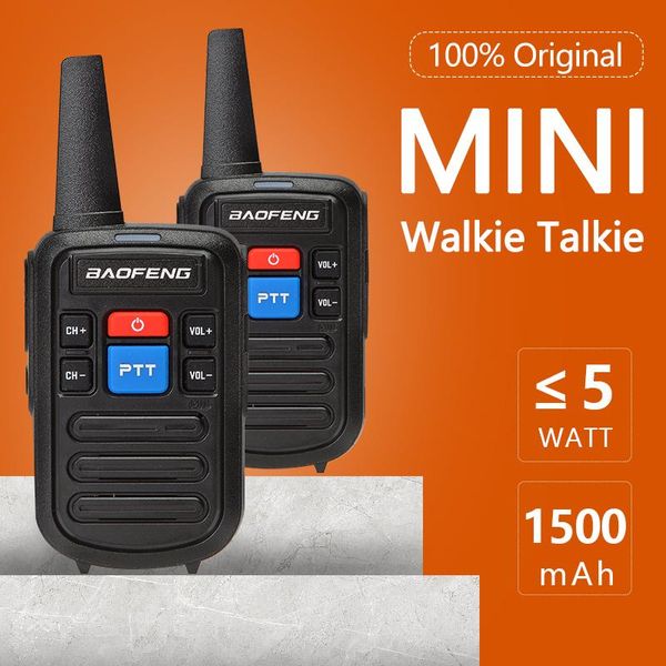 

walkie talkie baofeng bf-c50 mini kids portable ham radio comunicador uhf dual phandy two way hf transceiver