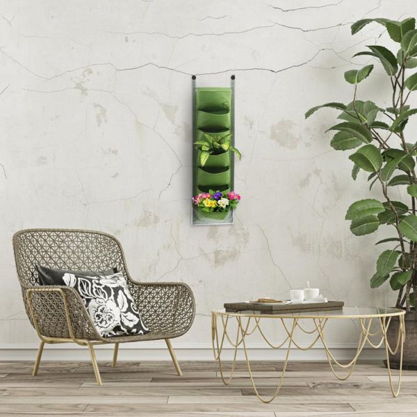 

storage bags greening plant bag wall-mounted pouch indoor garden nursery