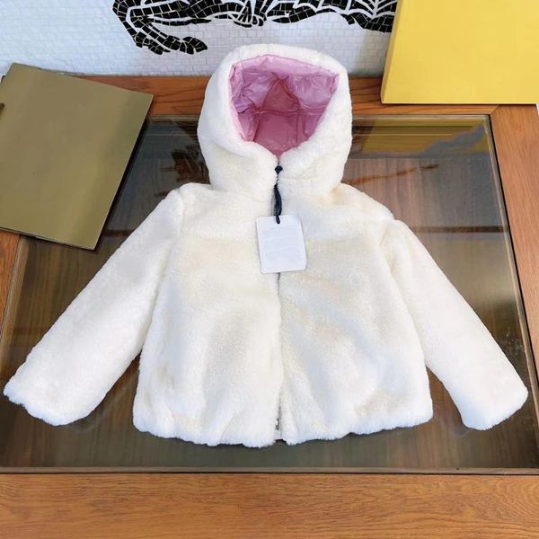 

down coat baby girl winter 2021 designer clothes kids parkas thicken warm overcoat children's outerwear girls jacket hoodie, Blue;gray