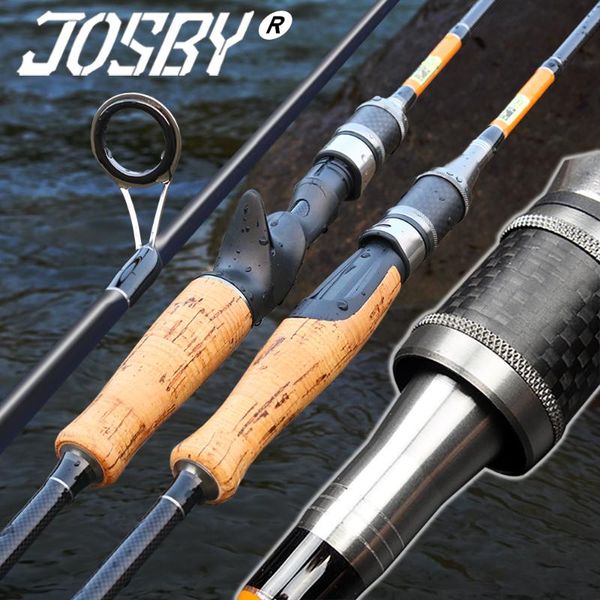 

boat fishing rods josby carbon fiber spinning rod feeder casting lure pole carp portable travel ultralight 1.8m 2021
