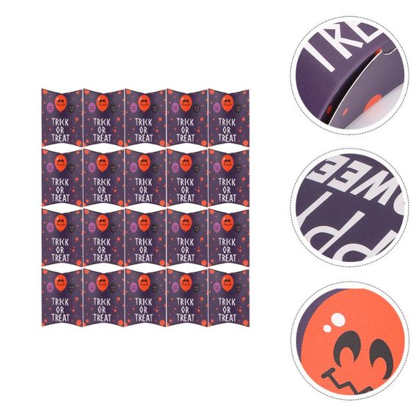 

gift wrap 50pcs paper candy box pillow shaped packing storage