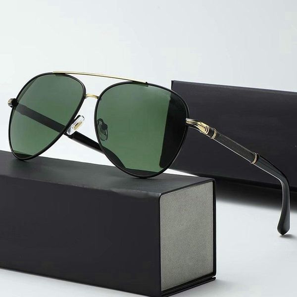 

sunglasses 2021 for men vintage driving alloy aviation pilot brand gradient sun glasses female metal oval shades black brown, White;black