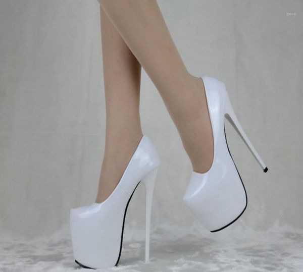 

sky nightclub waterproof platform heel 17cm ultra high women's shoes single dress, Black