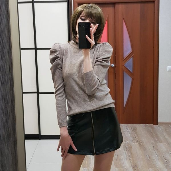 

bygouby autumn winter sweaters for women clothes crew neck long sleeve knitted sweaters elegant pull sleeve female jumper 210218, White;black