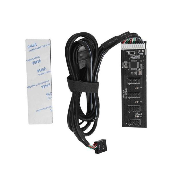 

hubs hub computer mainboard usb2.0 9pin to 4 port interface adapter card expansion