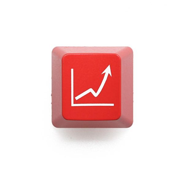 

keyboards novelty shine through keycap abs etched shine-through us stock nasdaq dji chinext rise black red esc backspace for keyboard