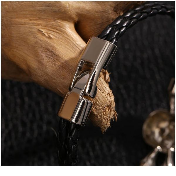 

junwei men's fashion zinc alloy bracelet punk skull bracelet to men's gifts jewelry junw jllqws
