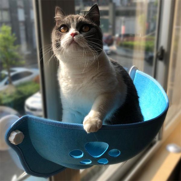

cat beds & furniture removable hammock balcony sunny window shelf lounger strong suction pet house comfortable warm ferret hanging bed