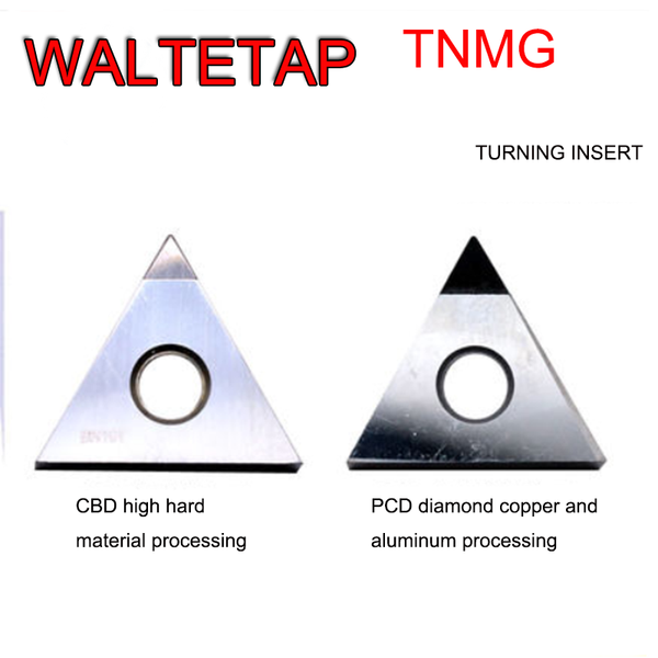 

hand tools waltetap diamond tnmg 160404 cast iron cbn high hardness pcd copper aluminum plastic acrylic light precision machining