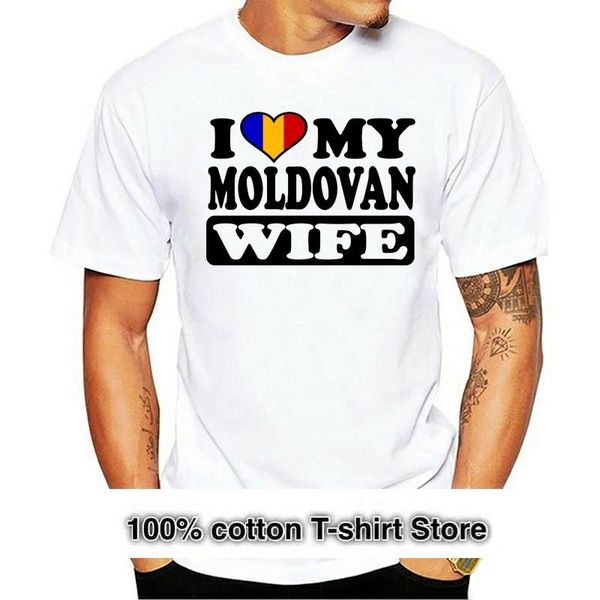 

men's t-shirts mens funny cool novelty moldovan wife moldova flag joke slogan gifts kawaii tricolor 2021 summer t shirts for men, White;black