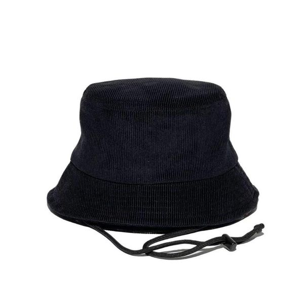 

wide brim hats 100% cotton corduroy bucket hat luxury black color panama mens ladies caps hiking fishing hunting outdoor, Blue;gray