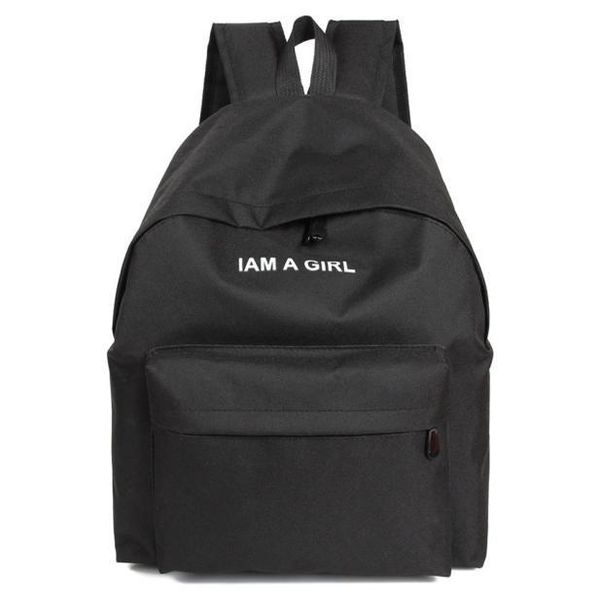 

fashion college school bag casual new women backpack words printing book packbags for teenage girls travel shoulder bag rucksack