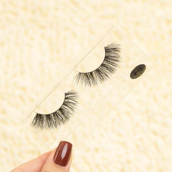 

false eyelashes handmade 3d silk mink west siberia real lashes