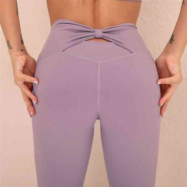 

autumn seamless nude pants high elastic sports fitness legging women high waist gym scrunch butt quick dry training leggings, Black