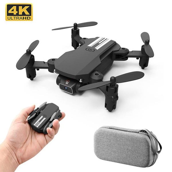 

drones 2021 pocket mini 4k camera drone hd 1080p rc quadcopter fpv air pressure altitude hold foldable helicopter gift toy