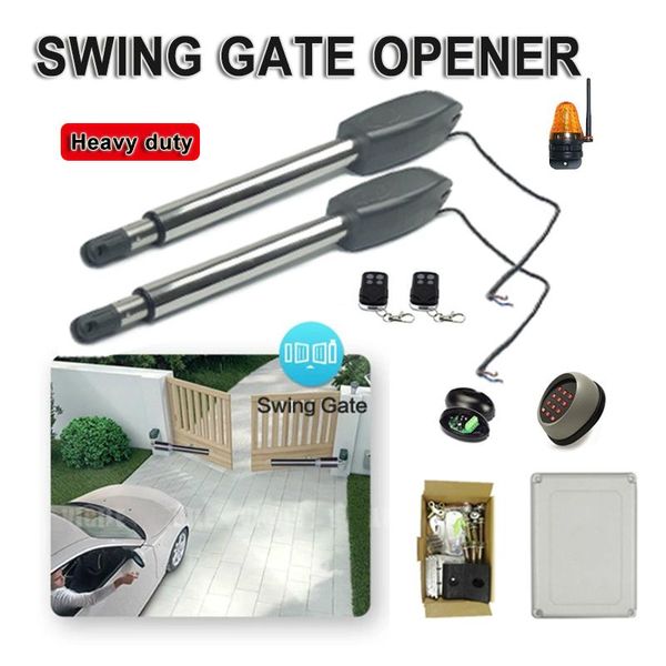 

controls pkmc02 heavy-duty auto dual automatic gate opener kit for swing gates up to 20 feet