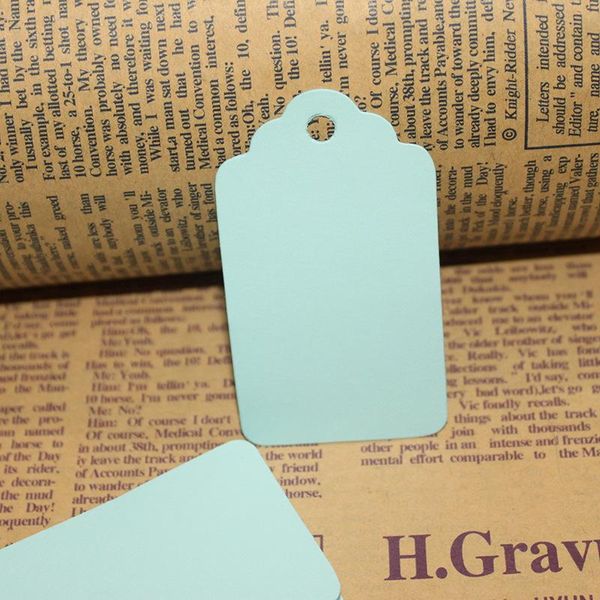 

gift wrap 100pcs tags colorful box packaging paper hang tag wedding baby shower party bags price label diy wrapping
