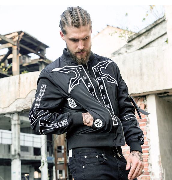 

2021 new bomber jacket windbreaker design spring autumn casual men's coats and jackets for men 0k40, Black