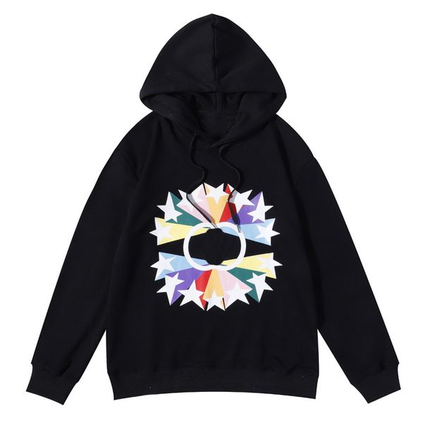 

fashion men women hoodies skateboard hip hop autumn winter high street jumpers sportswear streetwear hooded sweatshirts, Black