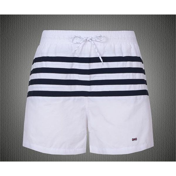 

men summer park eden beach shorts striped swimming board short swimwear matching wear surfing pants swimsuits sunga masculina, White;black