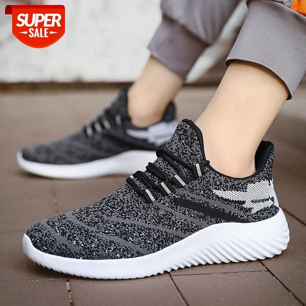 

men's shoes summer sports breathable mesh large size casual lightweight lace-up youth running #uv5u