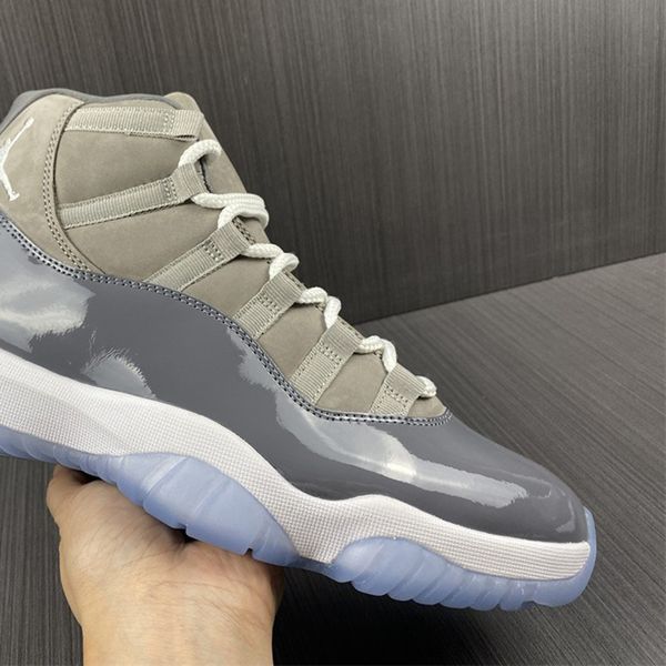 

shoes air 11 high cool grey ct8012-005 11s xi women men sneakers suede trainers