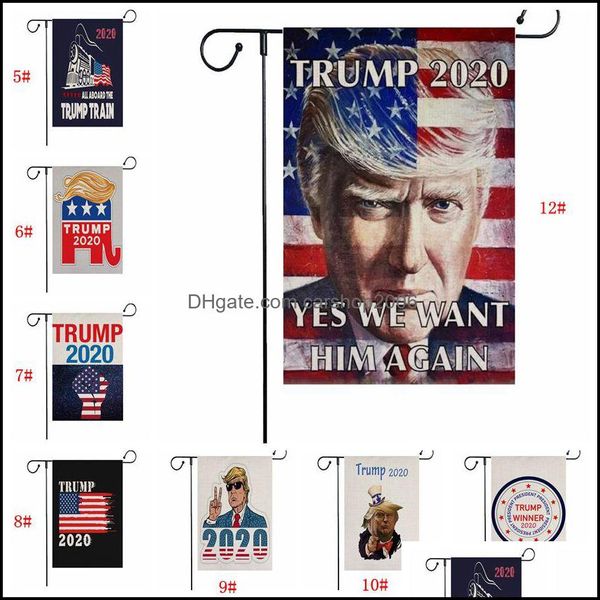 Festive Party Supplies Home 21 Styles American Keep America Great USA Bandle Banner Presidente Elei￧￣o Elei￧￣o Donald Winner Garden Garden Decor DBC