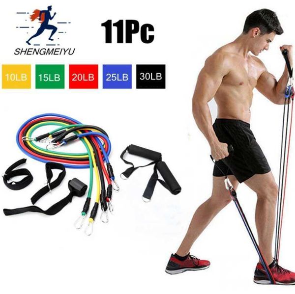 

resistance bands 11 pcs set fitness gym equipment exercise pull rope elastic training expander1