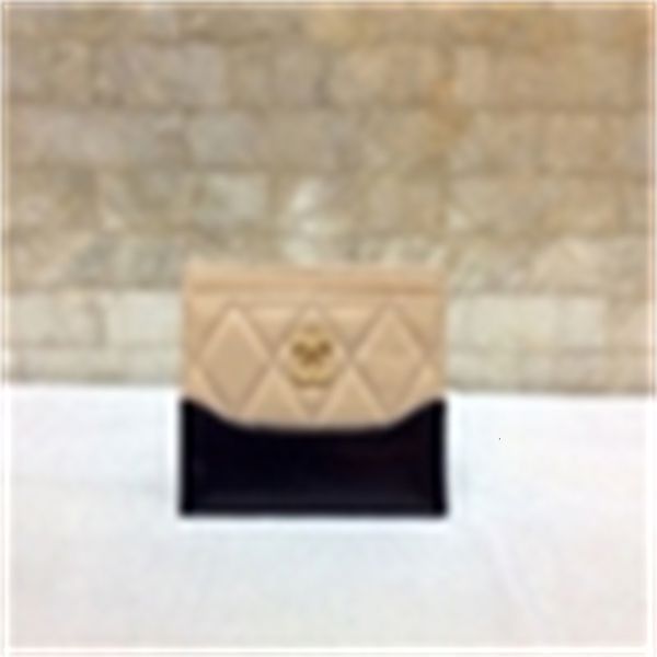 

champagne wandering bag series tire cowhide color combination card holder wallet a84386 real leather compact long wallets chain wallet, Red;black