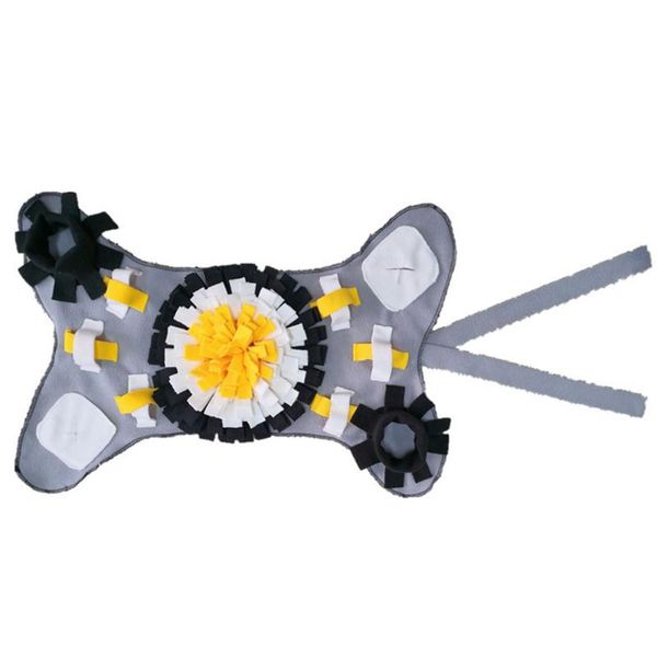 

dog houses & kennels accessories snuffle mat foraging relieve stress pet slow feeding cats release pressure bone shape play toys home work b