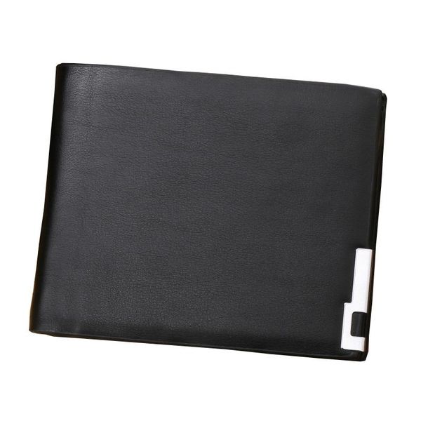 

men thin wallet men purse money short designer brand soft id card case slim fashion simple leather wallet classic solid pattern, Red;black